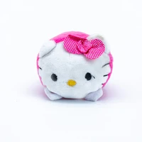 ty hello kitty series pink bow hello kitty cute girl plush toy phone screen cleaner decoration girl birthday gift 10cm