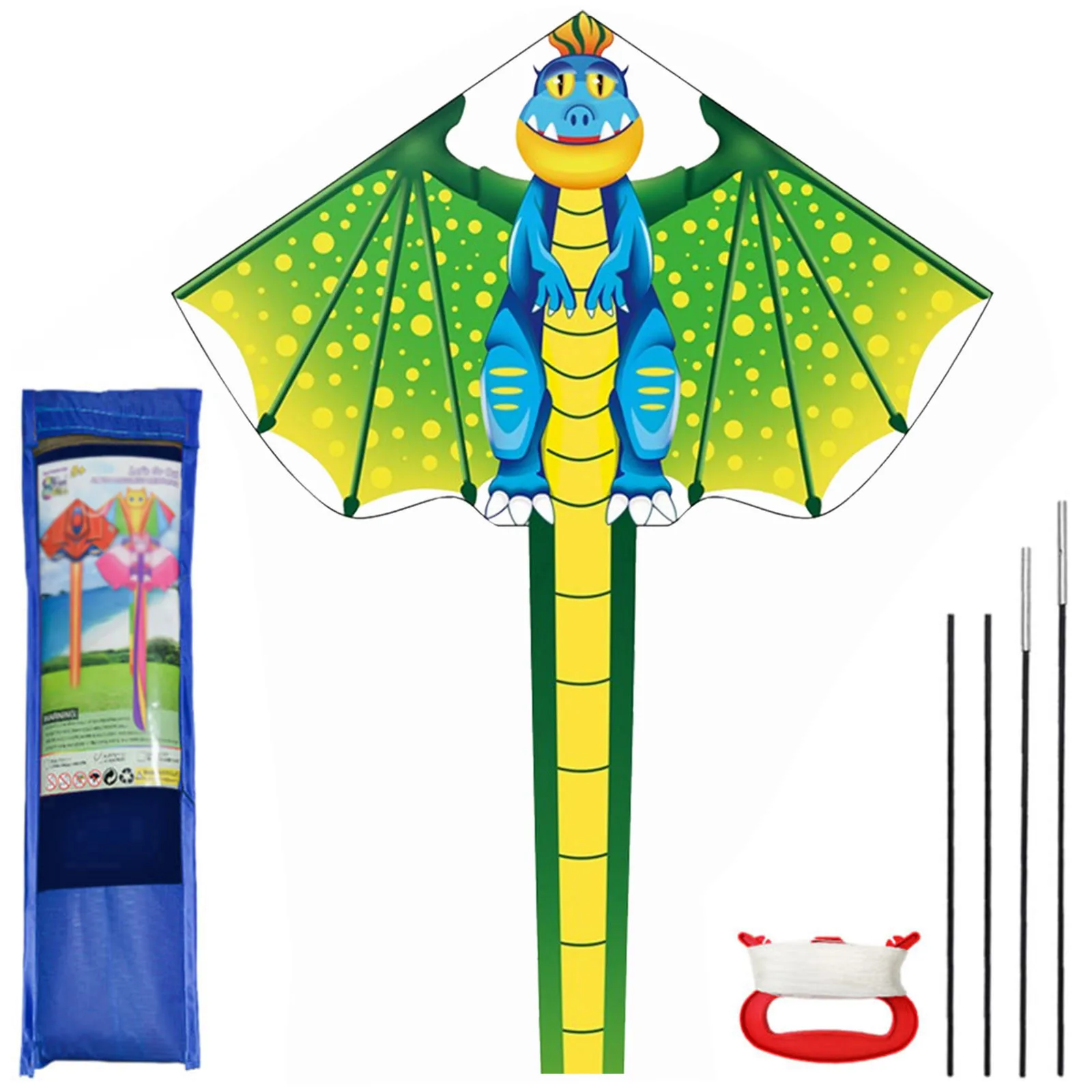 

Kite For Kids And Adults Easy To Fly Family Outdoor Games And Activities Kids Toys Flying Kid With Kite Kites Children Gift
