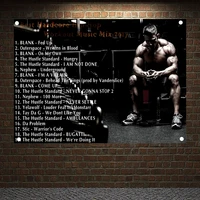 motivational workout successful poster yoga bodybuilding fitness banners flags wall art gym decor canvas hanging pictures mural
