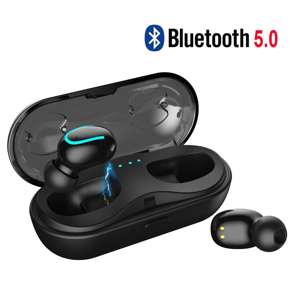 

Bluetooth 5.0 Wireless headset Bluetooth Earphone 3D Stereo Sound True Wireless Headphones TWS Earbuds with Charging Case