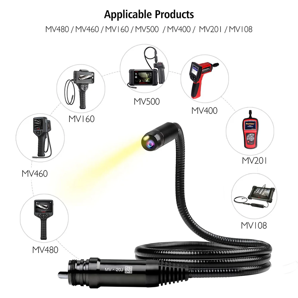 Autel MaxiVideo MV400/MV208 8 5 мм Imager замены головки MVIHC8.5 USB| |