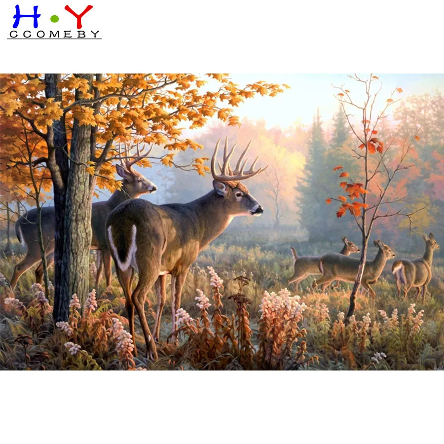 Алмазная вышивка 5d сделай сам нового поколения наборы с животными оленем