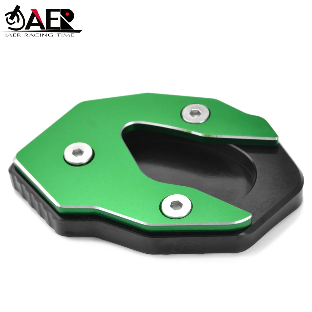 JAER Moto rcycle CNC Kickstand подножка боковая подставка удлинитель опорная пластина для