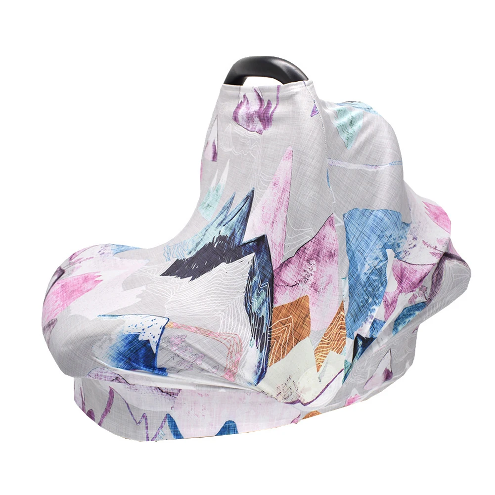 Newborn Baby Stroller Cover Floral Sun Shade Pram Car Seat Canopy Nursing Maternity For supplies | Мать и ребенок