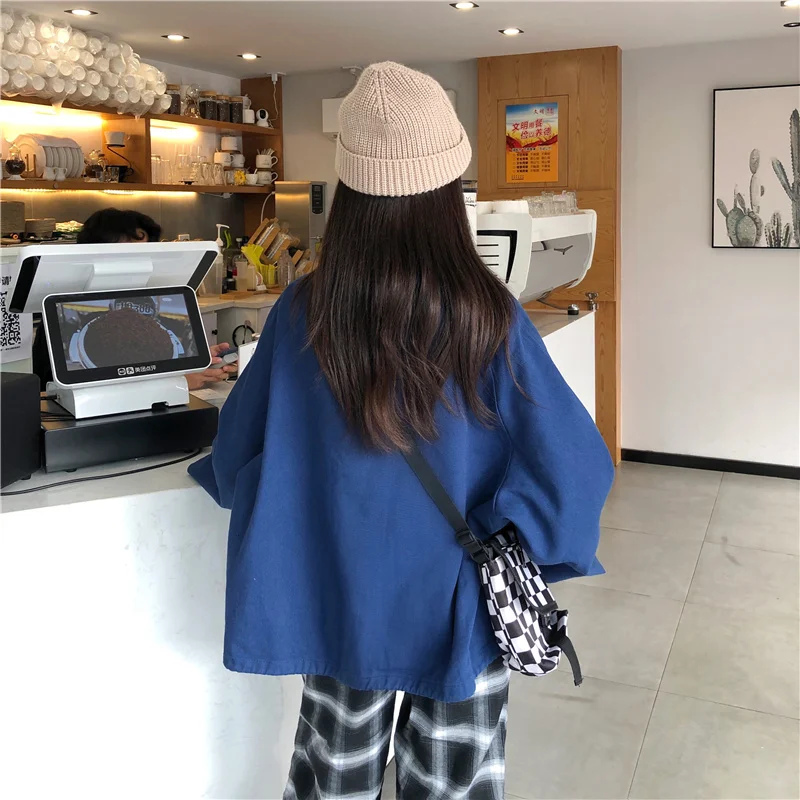 

Workwear style denim jacket baseball uniform