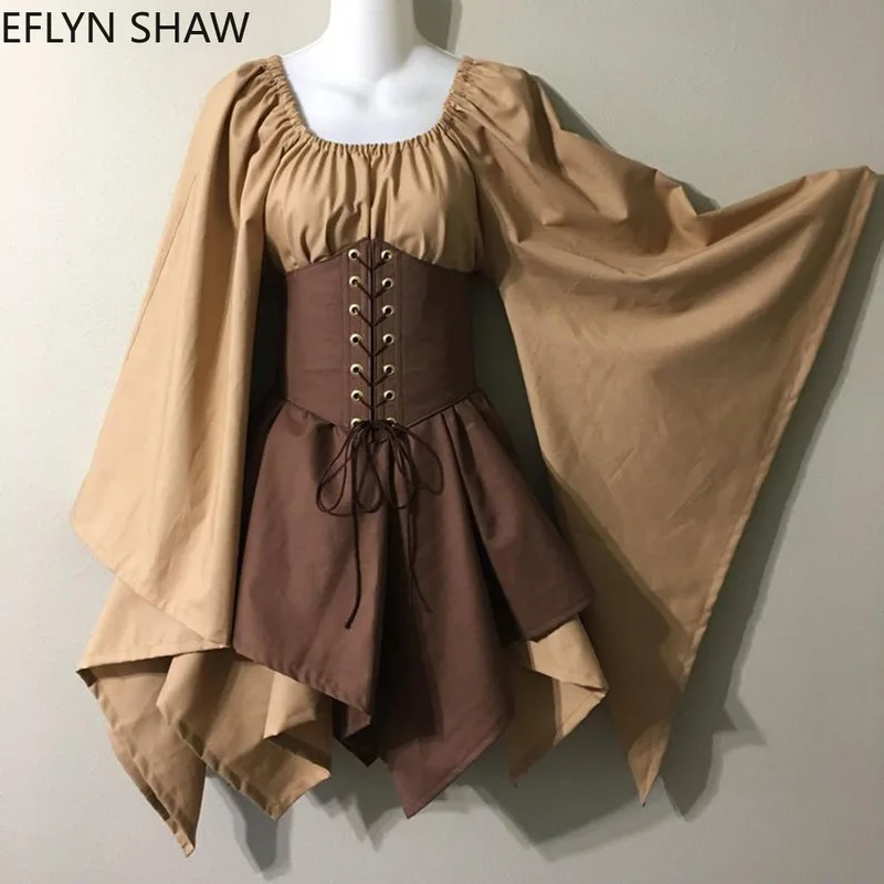 Средневековые европейские вечерние платья для женщин взрослый костюм Ренессанс