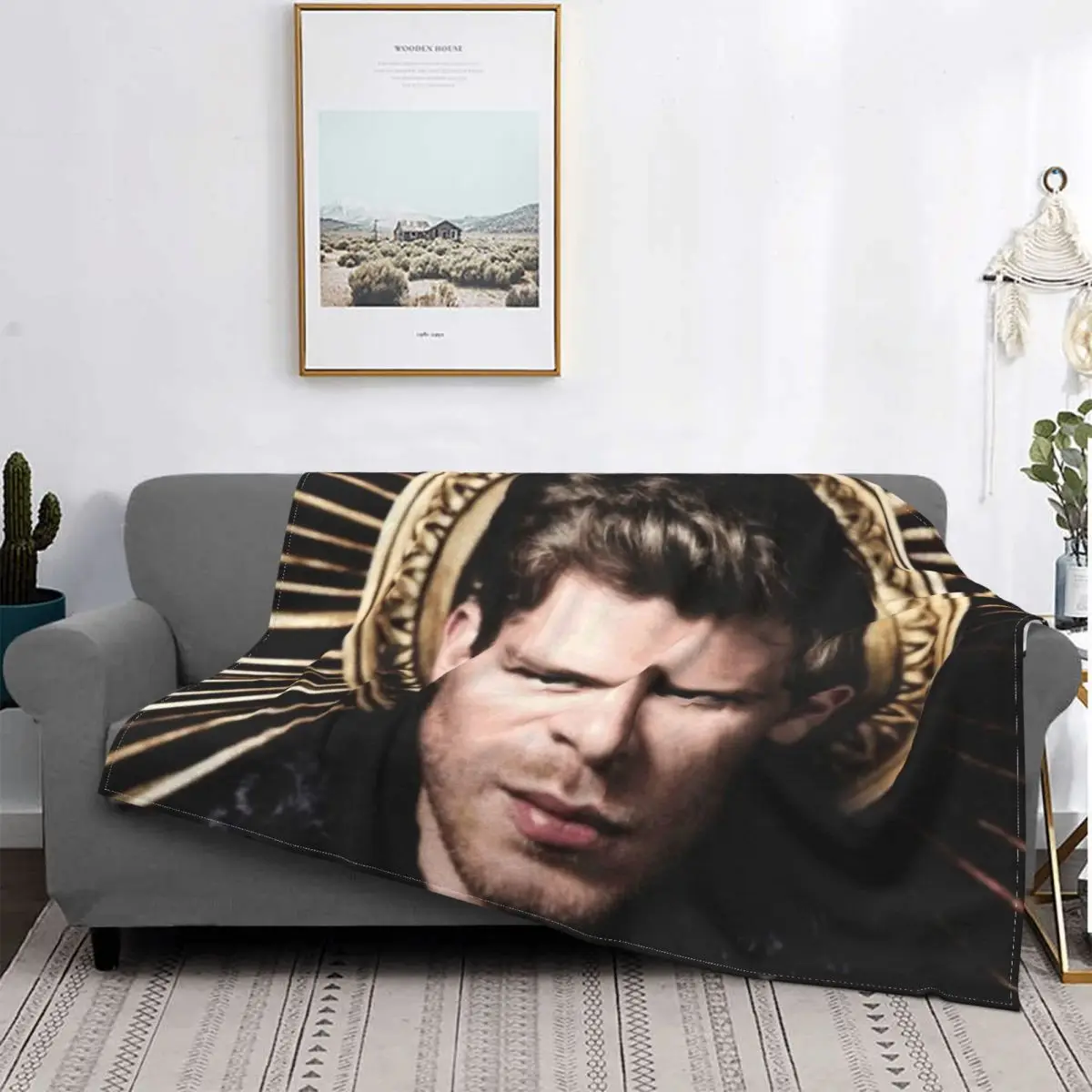 

The Originals-colcha a quadros para cama, manta double, funda для детей