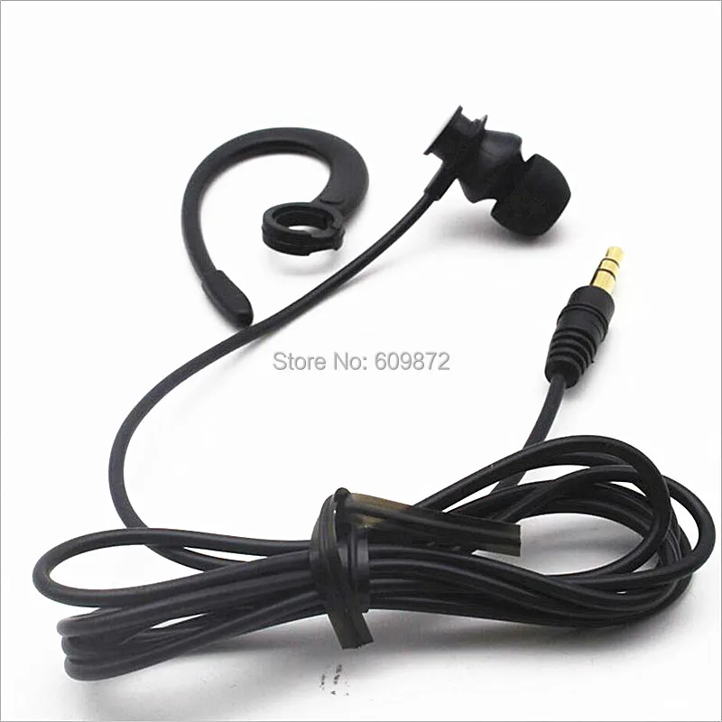 

2pcs Hook earphone single side earbuds stereo in-ear earphone for sports