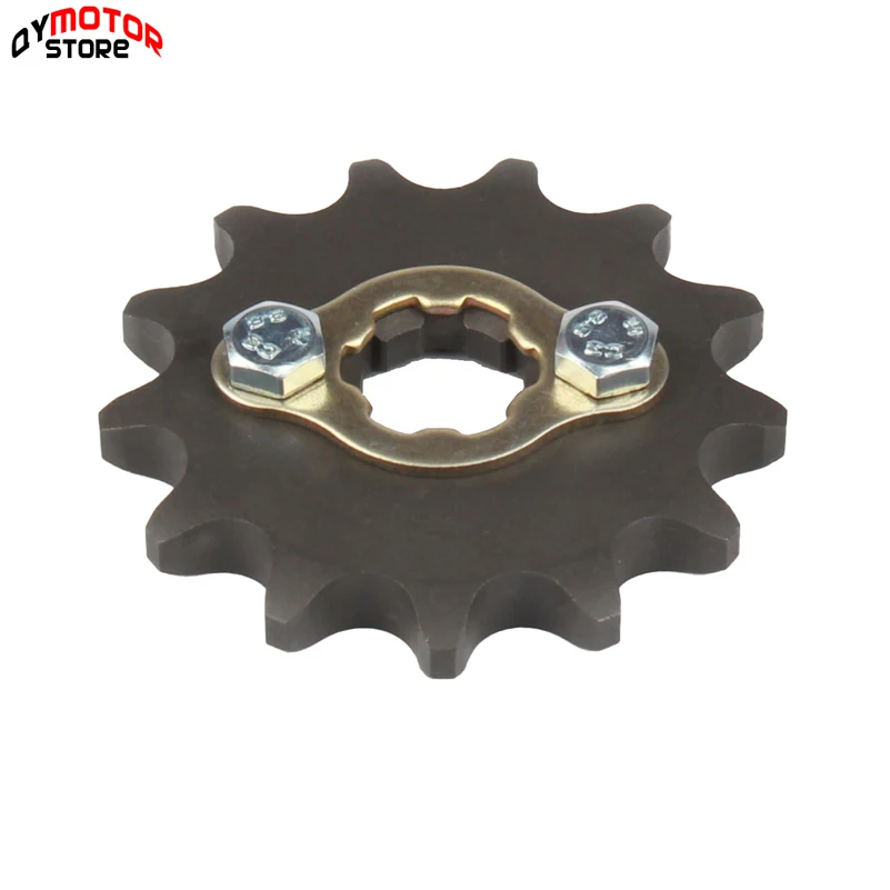 Передняя Звездочка двигателя № 530, 13 зубьев, 20 мм, с фиксирующей пластиной, для 530 цепи мотоцикла, мотоцикла, питбайка, квадроцикла