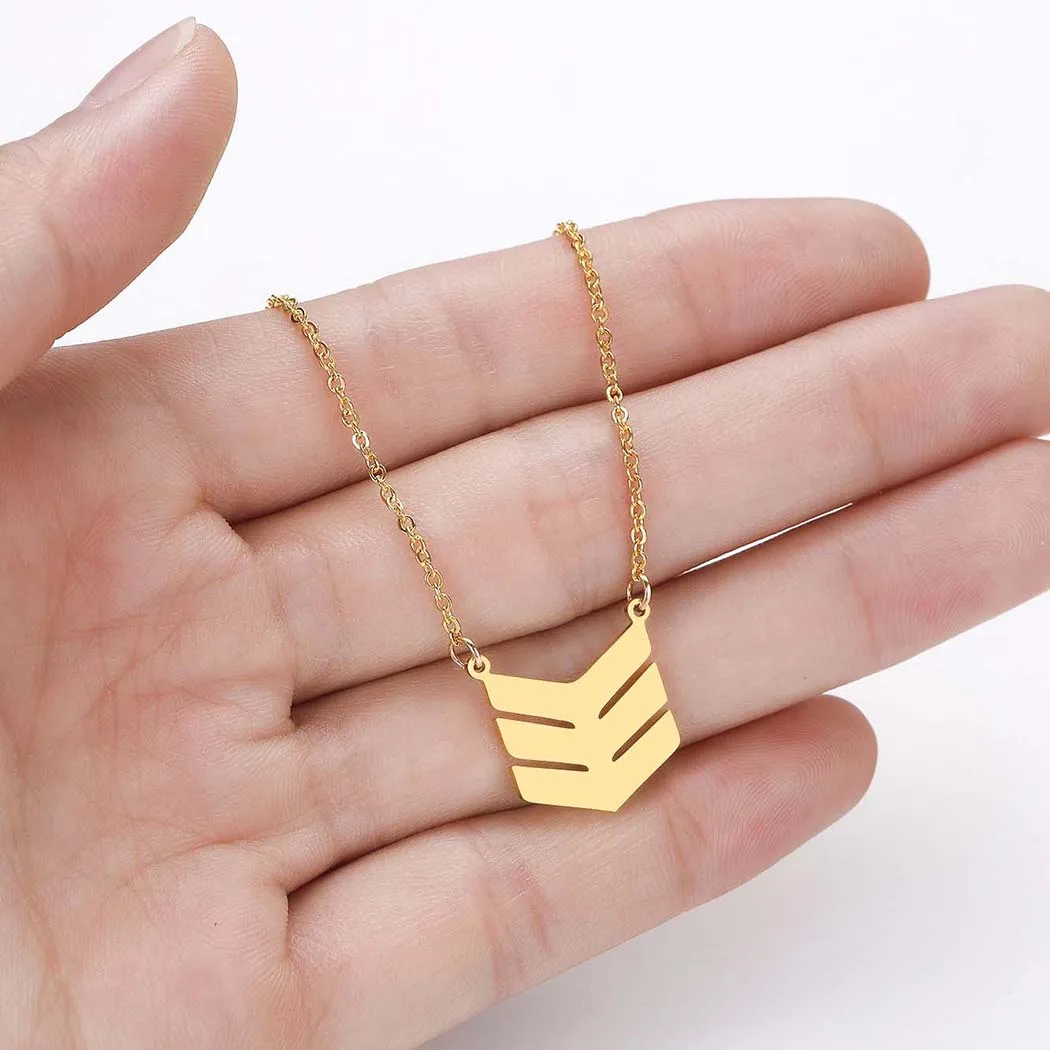 PA673 Gold Mama Africa Map Necklace Men Women Stainless Steel Jewelry The Motherland Geometric Necklaces& Pendants Gift - Окраска металла: PA673