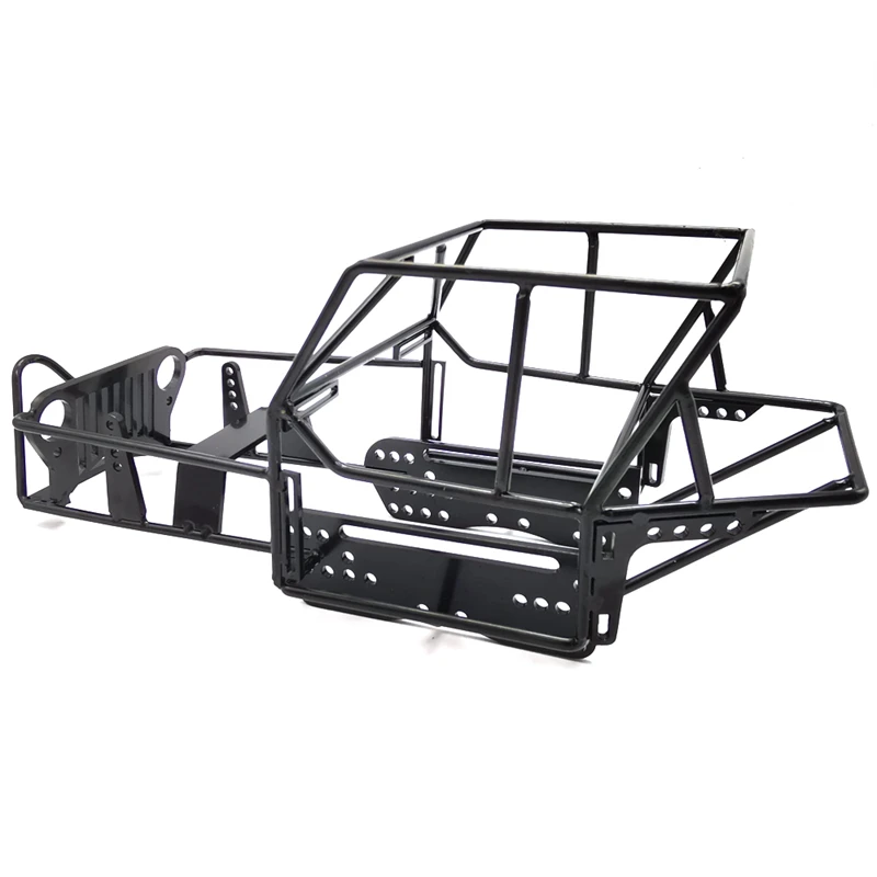 

Metal Chassis Metal Body Roll Cage Full Tube Frame for 1/16 RC Car Upgrade Parts