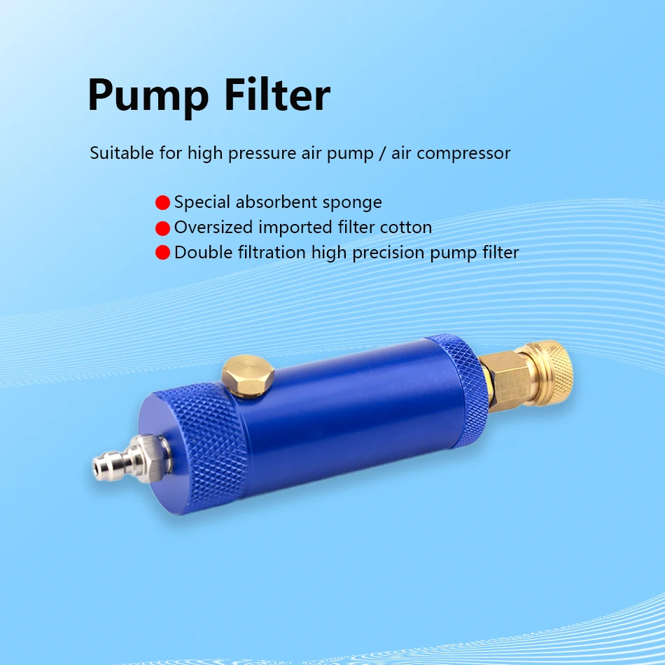 Пейнтбол PCP ручной насос воздушный фильтр водомасляный сепаратор высокого