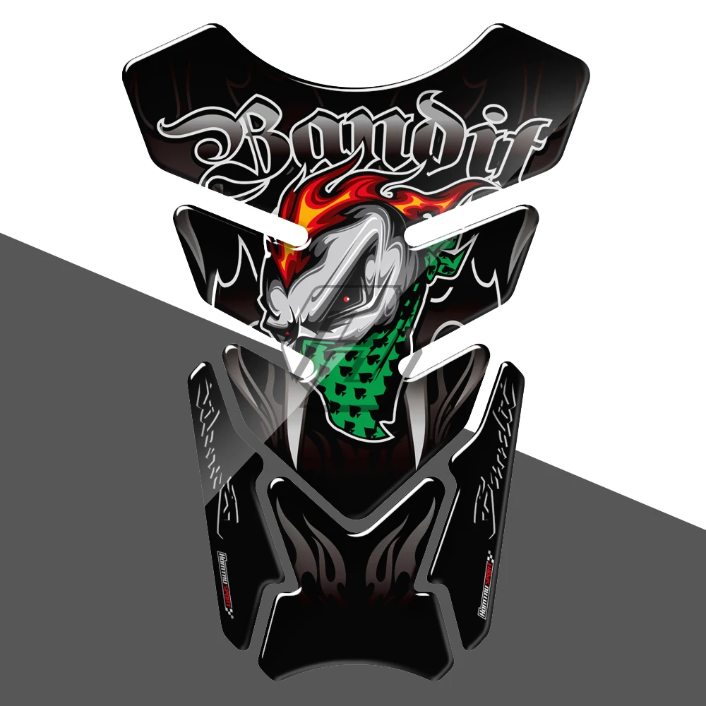 3D Motorcycle Tank Pad Gel Protector Sticker Bandit Tankpad Epoxy Resin Luxury Tank Universal for Motorbike