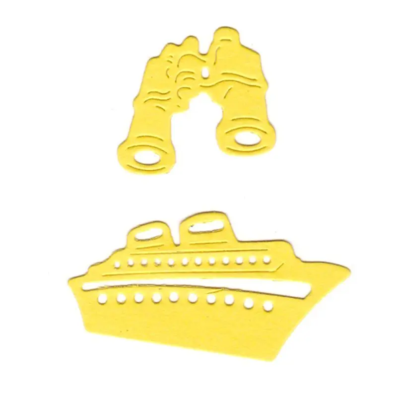 Праздники путешествия металлический Трафаретный вырубной штамп трафарет для