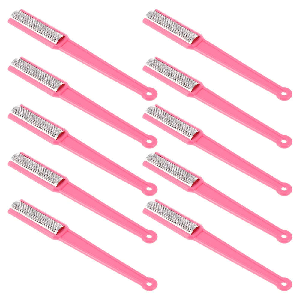 

10pcs Stainless Steel Foot Rasp Callus Remover Pedicure Foot File Tool
