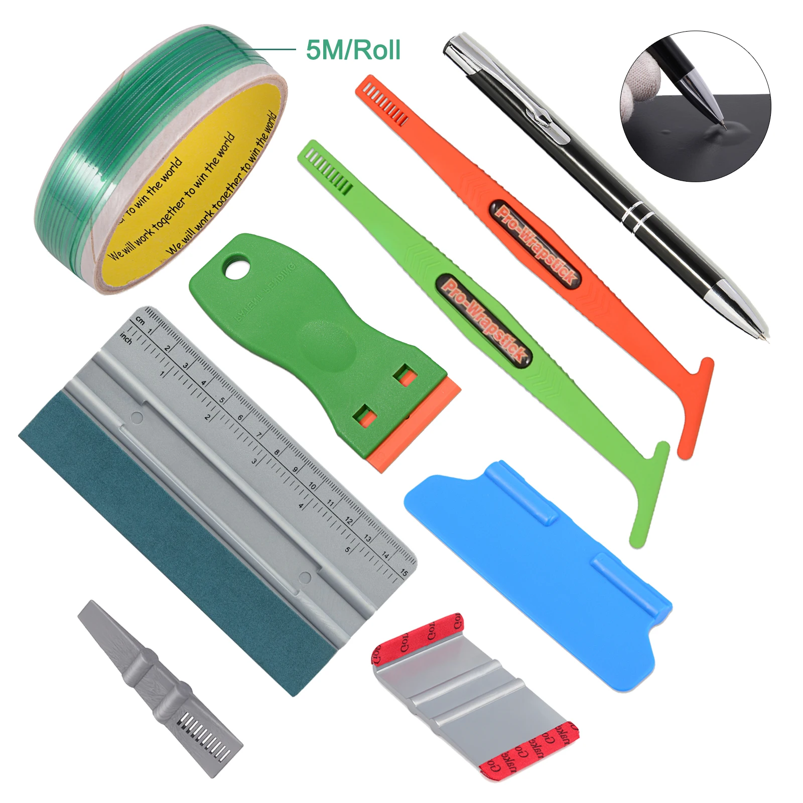 EHDIS автомобильная пленка для упаковки магнит мягкий скребок оконный оттенки