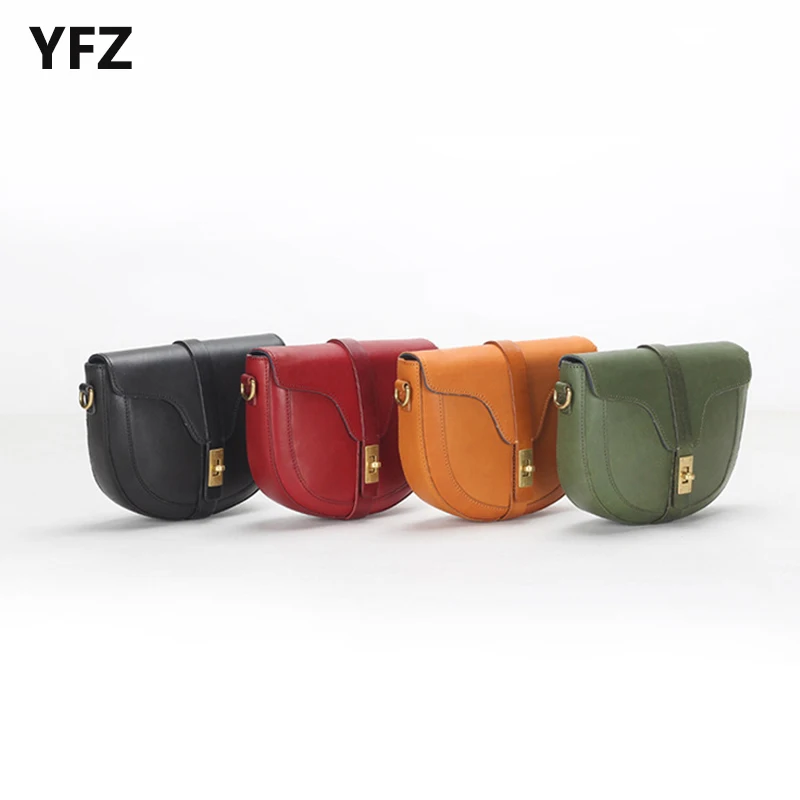 

Сумка-мессенджер YFZ Женская, из натуральной кожи, с поворотным замком