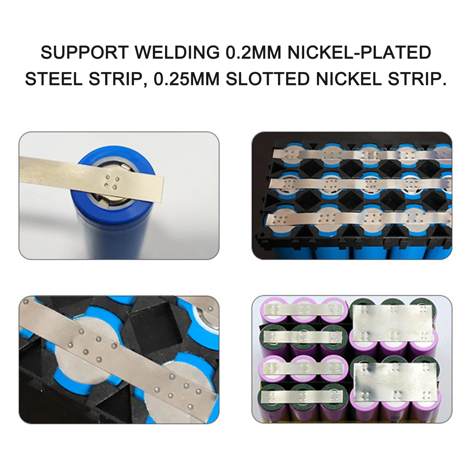 Digital Display Mini Diy Spot Welder Kit Portable Spot Welding Machine Weld Tools For 0.2mm Nickel Plated 18650 Battery Pack enlarge