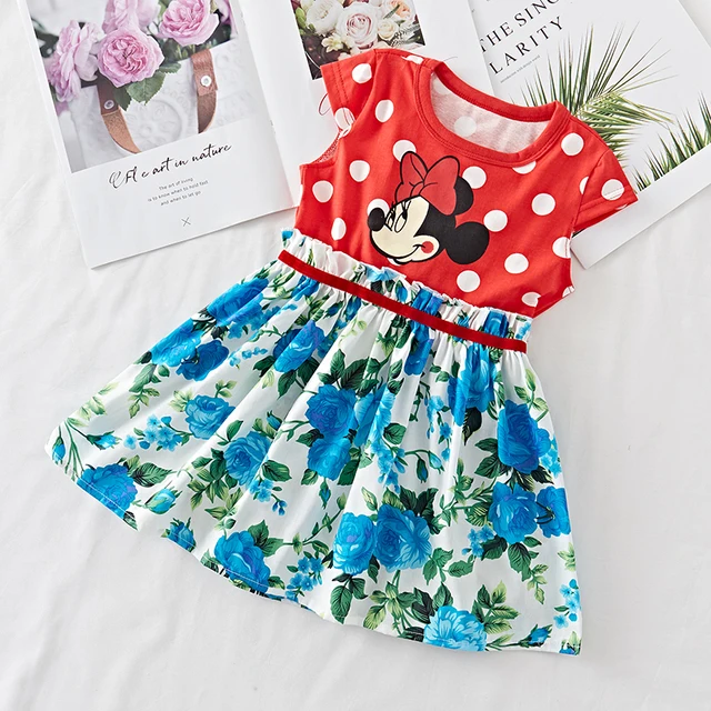 Детская одежда 2020 г. Новое модное летнее платье Милая хлопковая футболка в