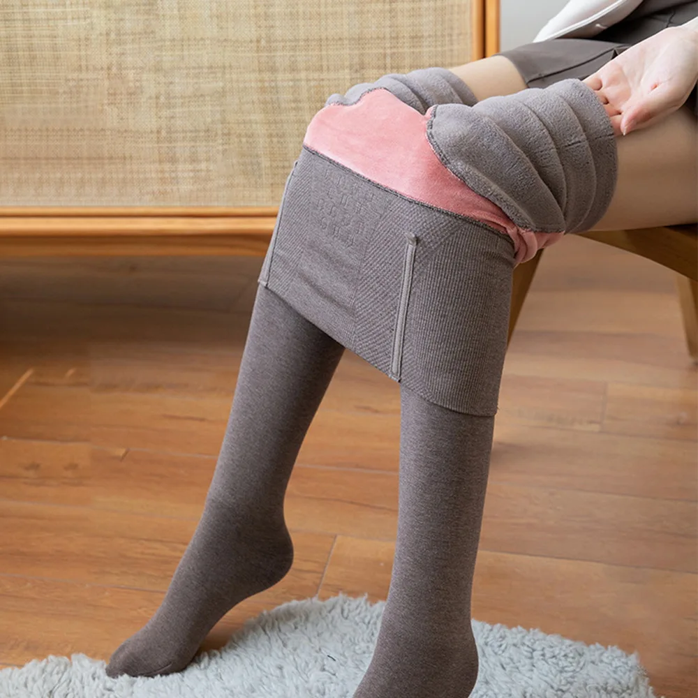 

Winter Warm Pantyhose Women Tights Super Elastic Black Soft Long Slim Hosiery Fashion Casual Sexy Slim Velvet Thick Tights