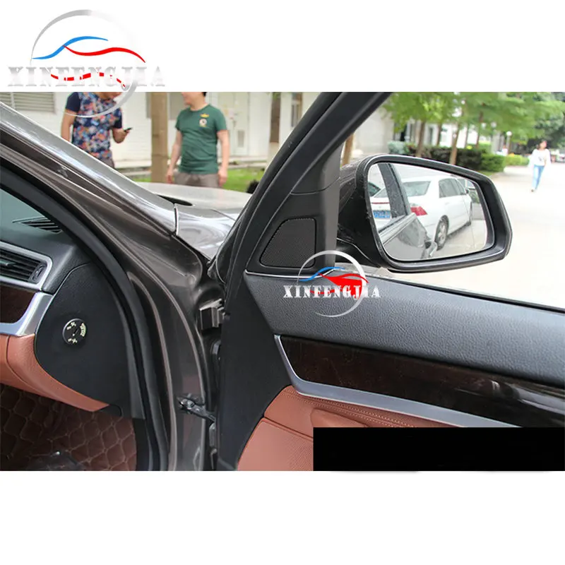 Хромированная Крышка для передней двери динамика BMW 5 Series 520i 525i 14 16 2x|Лепнина