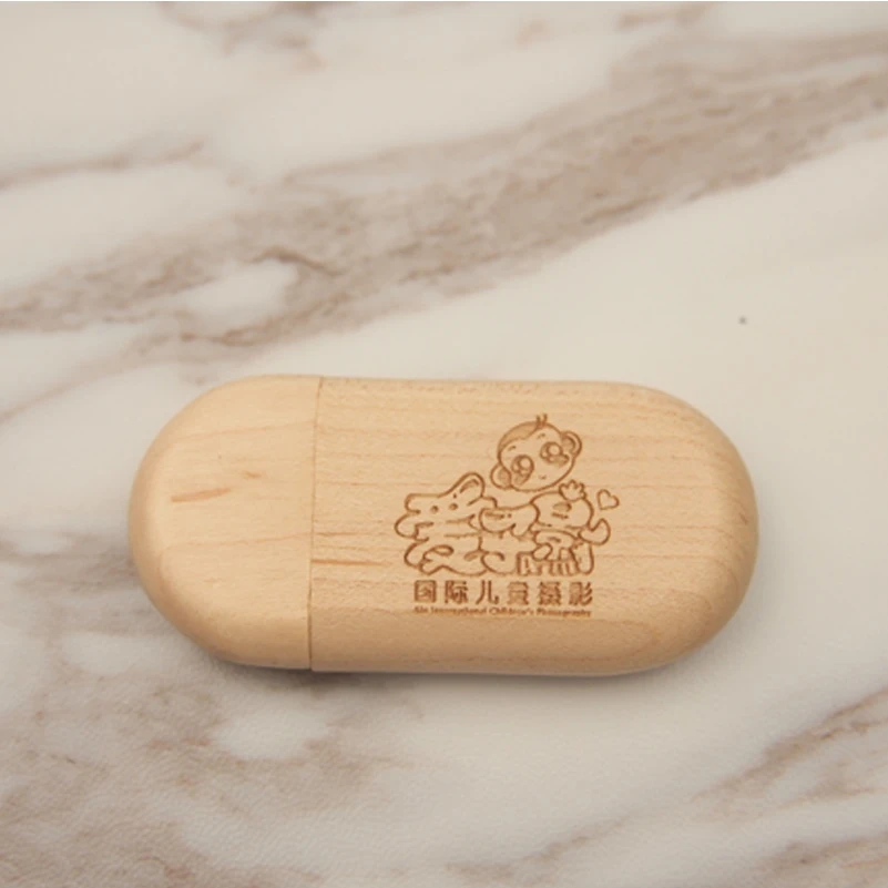 Usb 3.0 High Speed Flash Drive 64gb Wooden Pendrive 32g/16g/128gb Customize Logo Wedding Gifts Memory Cards Over 10pcs Free | Компьютеры и