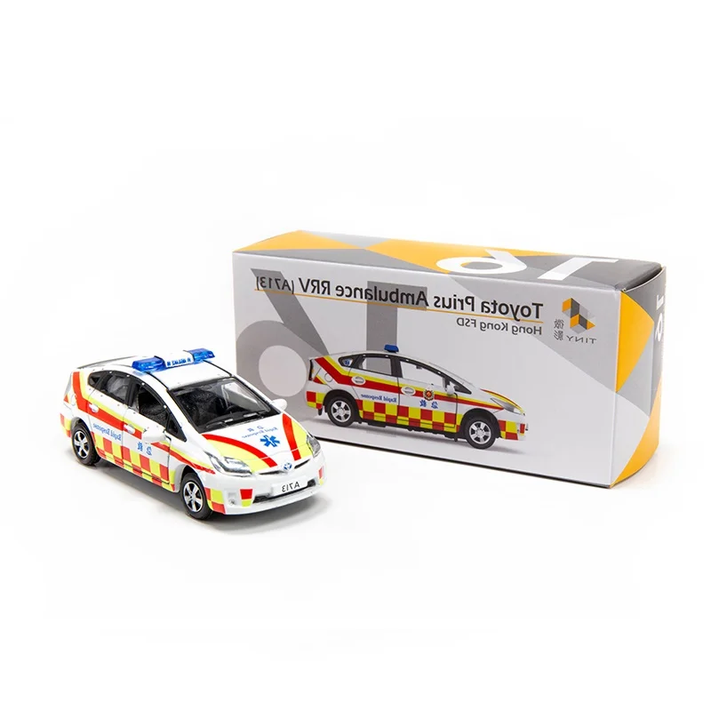 Миниатюрная модель машины скорой помощи 1:64 Prius Дорожная полиция | Игрушки и хобби