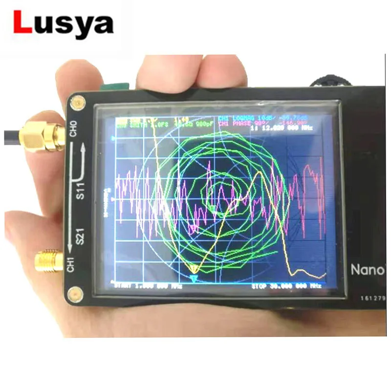 NanoVNA Vector сетевой анализатор антенный коротковолновый MF HF VHF UHF Genius I4