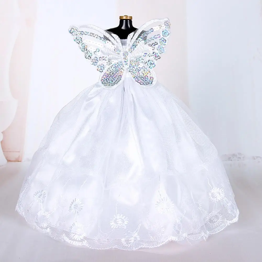 

10PCS Simulate Doll Princess Gauzy Dress for 29CM doll Accessories Gift