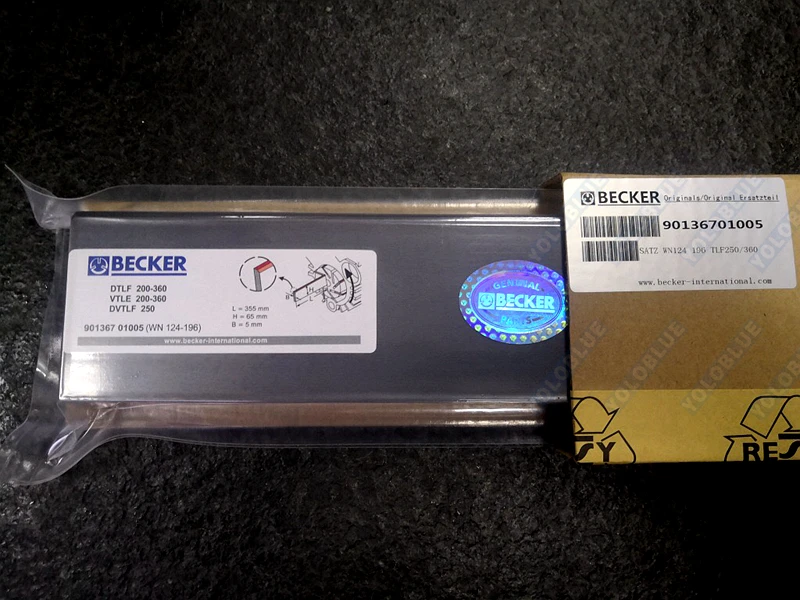 5 шт. запасные лезвия для штатива Becker VTLF/ DVLFT250 90136701005 355*65*5 мм|Детали и аксессуары