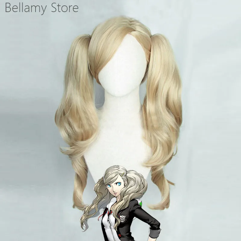 

Persona 5 P5 Panther Anne Takamaki Cosplay hair wigs+Wig Cap