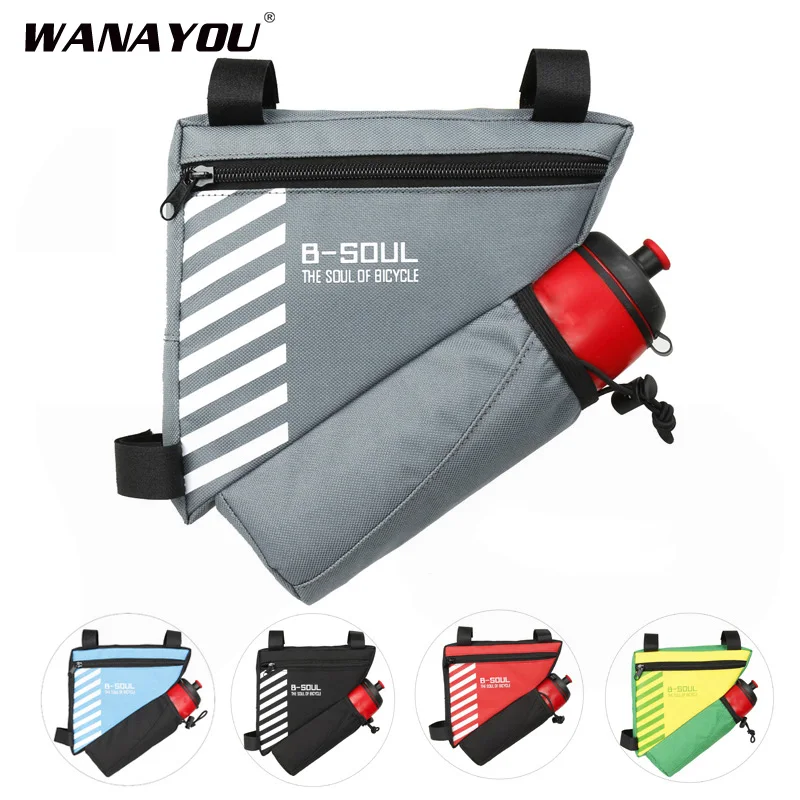 Водонепроницаемая треугольная велосипедная сумка водонепроницаемая для