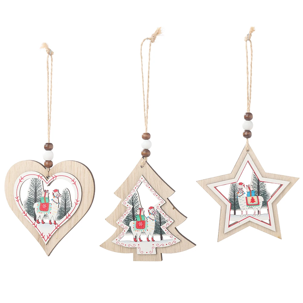 Ожерелье из овцы полый кулон альпаки украшения в виде животных Рождественское