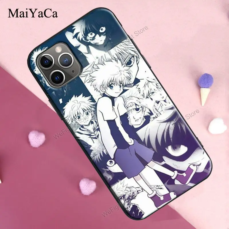 Чехол MaiYaCa Gon Killua Hunter x hunter Для iPhone 12 mini 11 Pro Max XR X XS 6S 7 8 Plus SE 2020 Coque Funda|Бамперы| |