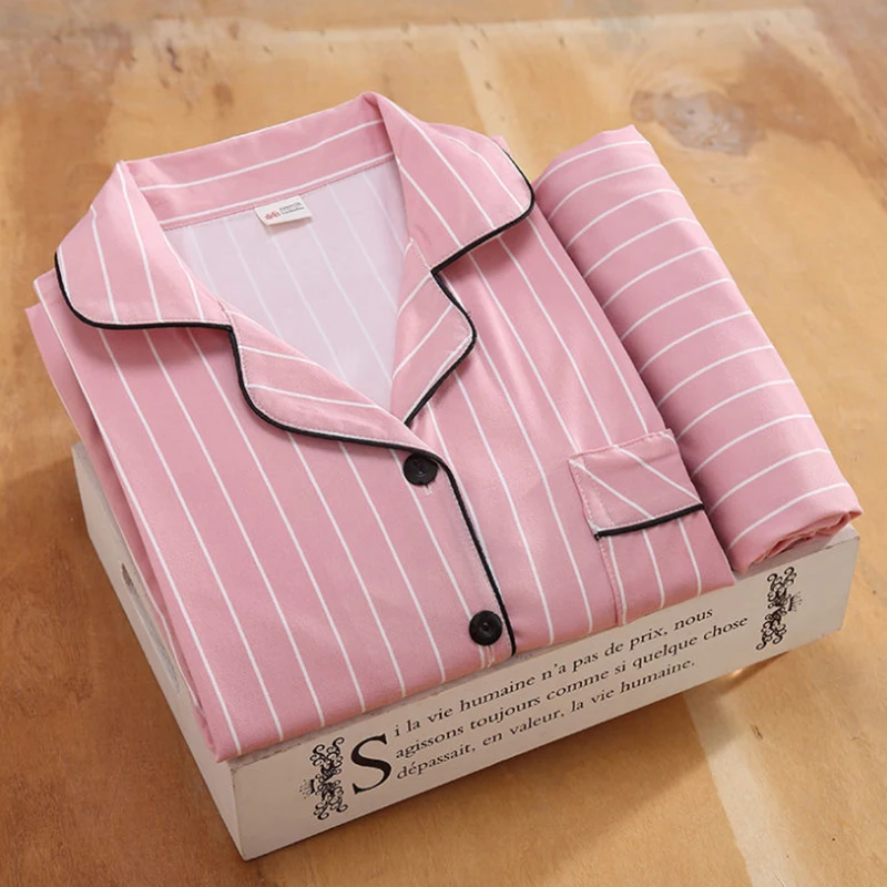 2021 пижамный комплект Женская весенне летняя Пижама для женщин Повседневный