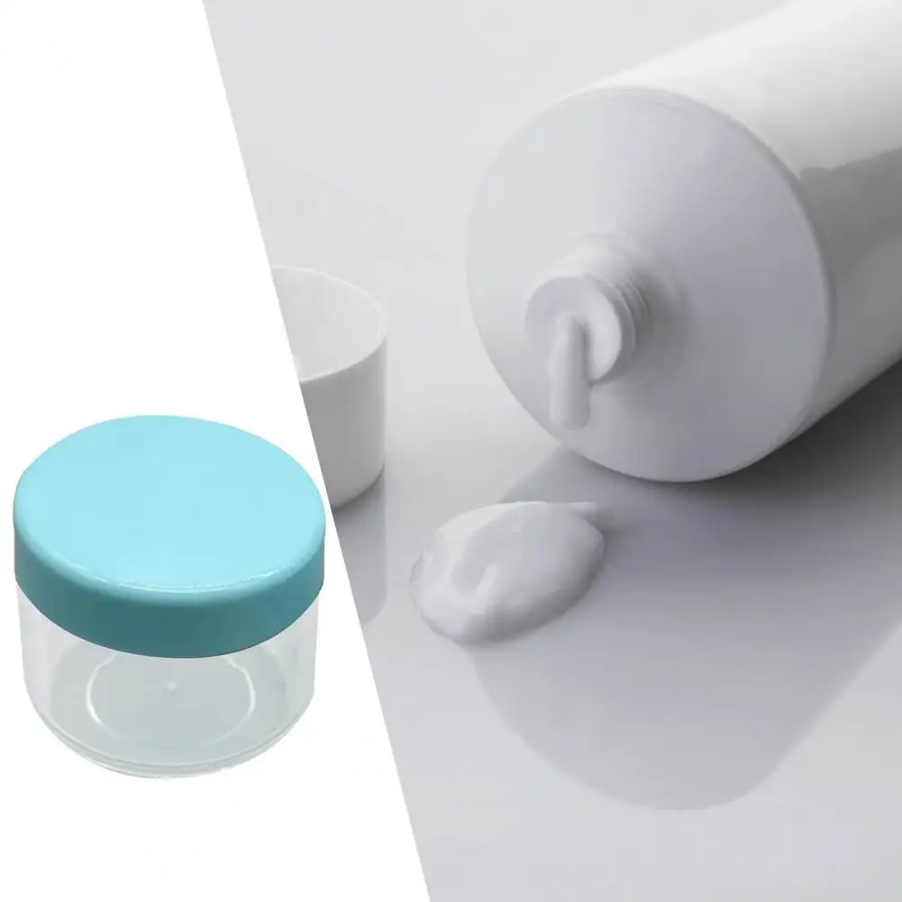 10Pcs 20g Round Clear Jars Transparent Screw Caps Good Sealing PS Plastic Storage Box With Lids for Face Cream | Красота и здоровье