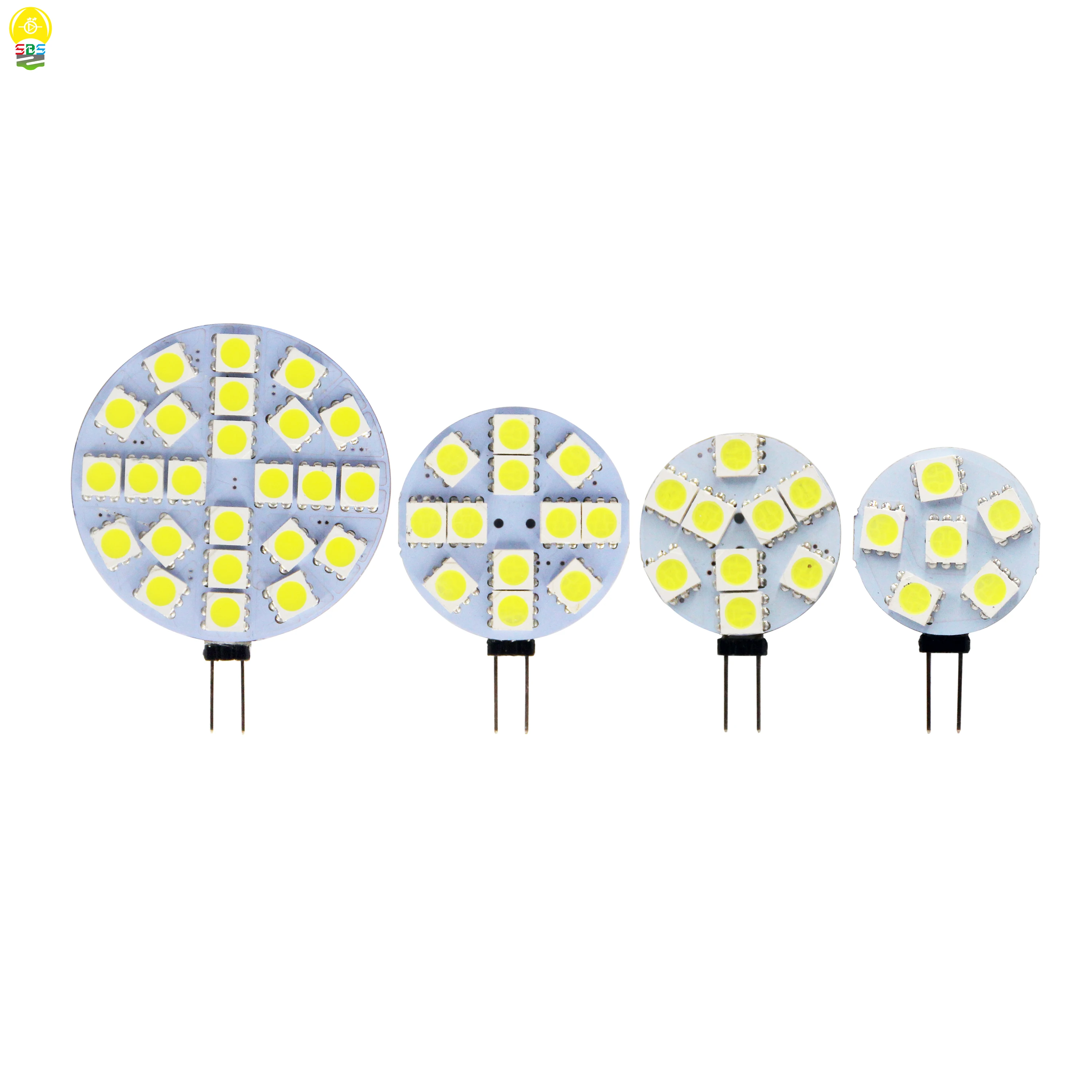 Оптовая продажа 1 Вт до 5 G4 LED 5050 SMD 180 градусов теплый белый морской Кемпер RV