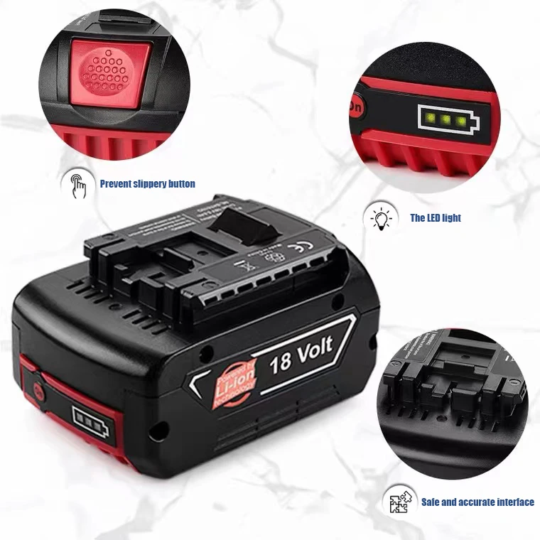 Набор литиевых батарей 6000 мАч аккумуляторные батареи для бензопилы 18 в