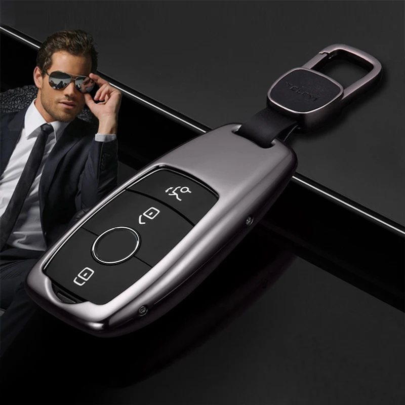 Металлический брелок для ключей чехол Fob подходит Mercedes Benz брелка с ключом A B G S E C