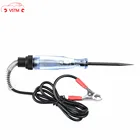 Тестер цепи автомобиля, автомобильный тестовый светильник напряжения, манометр автомобиля, 6 в, 12 В, 24 В постоянного тока