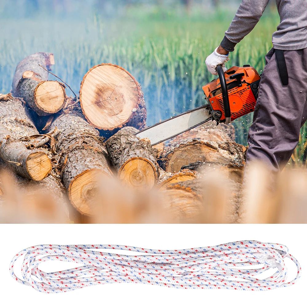 New 3.5mm Starter Rope Pull Cord For Trimmer STRIMMER / HEDGE-TRIMMER PULL CORD START ROPE FOR LAWNMOWER CHAINSAW BLOWER |
