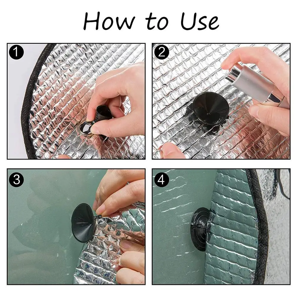 

1pc EV Sunshade UV Protection Car Curtain Window Sun Visor Camping Car Shade Summer Insulation Side Window Shade for RV Bus