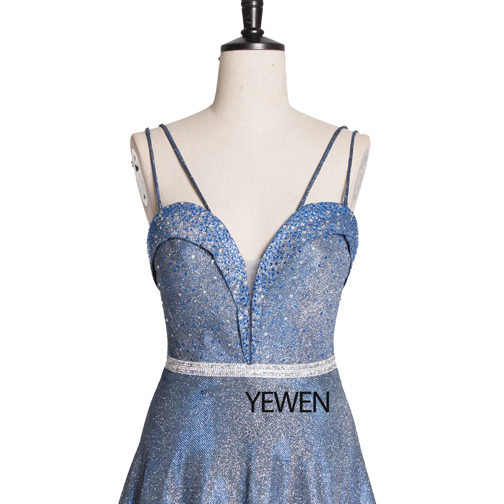 Новинка 2019 вечерние платья с двойными бретельками длинное вечернее платье