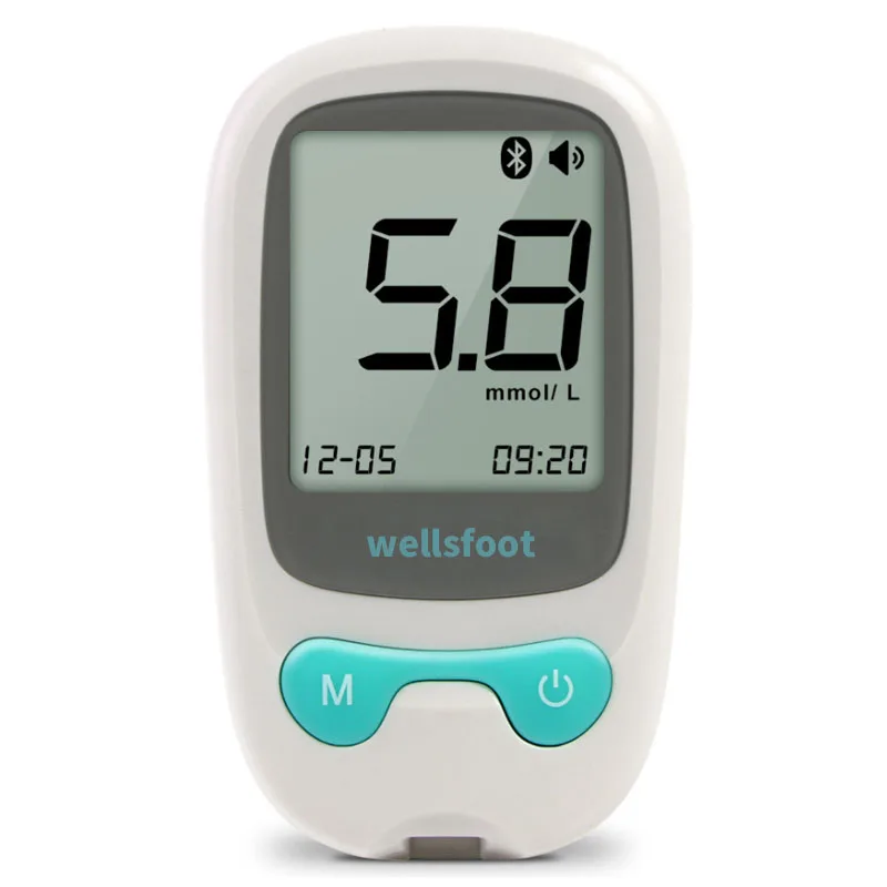 

wellsfoot Brand Glucometers 3in1 Safe-Accu Blood Sugar Monitor Digital Glucometer