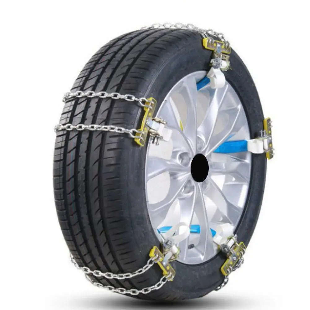 

Универсальные автомобильные колеса, шины, цепи для снега и льда, цепь для грузовика, автомобили, противоскользящий стальной ремень безопасн...
