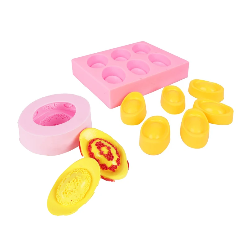 Ktchen аксессуары китайский эксклюзивный золотой слиток силиконовые формы Fondant