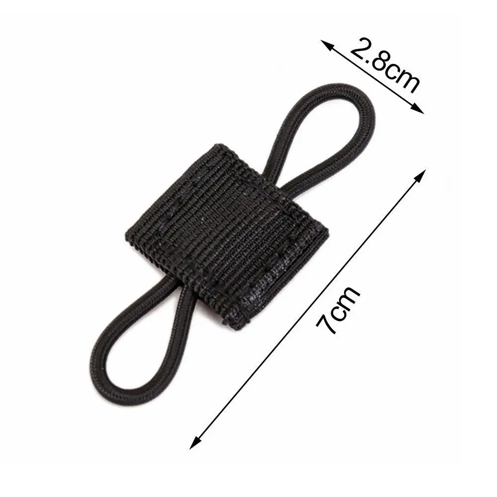 

Tactical MOLLE Elastic Molle Ribbon Buckle Tactical Binding Retainer for Antenna Stick Pipe Elastic Rope Webbing Buckle