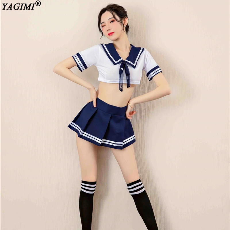 YAGIMI униформа для школьника костюмы кавайное аниме косплей Dessous сексуальное