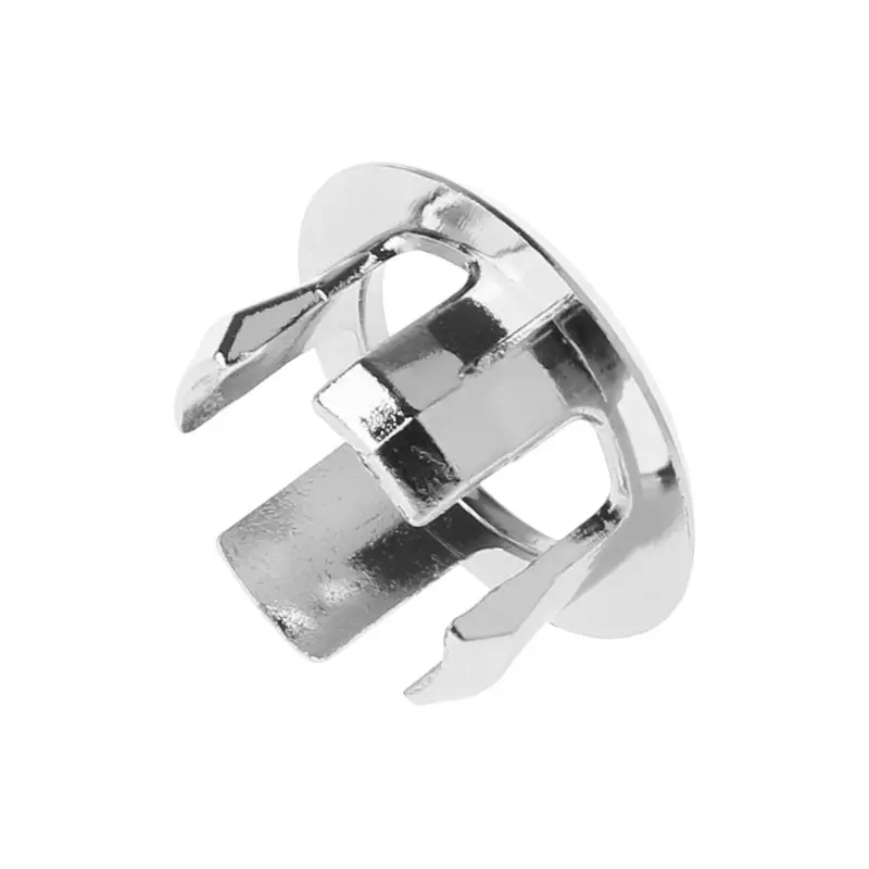 Деталь для раковины ванной комнаты шестифутовая круглая вставка хромированная