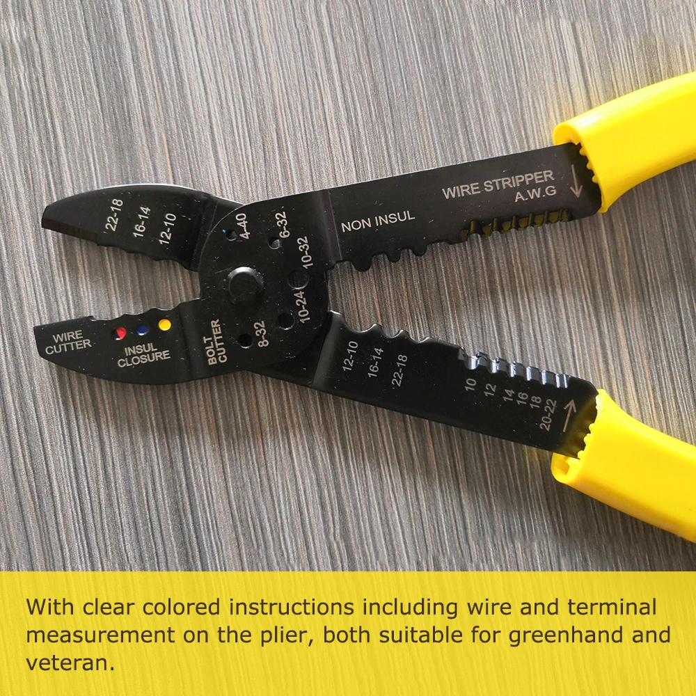 Набор инструментов для резки ОБЖИМНАЯ резка 10-22AWG | Инструменты